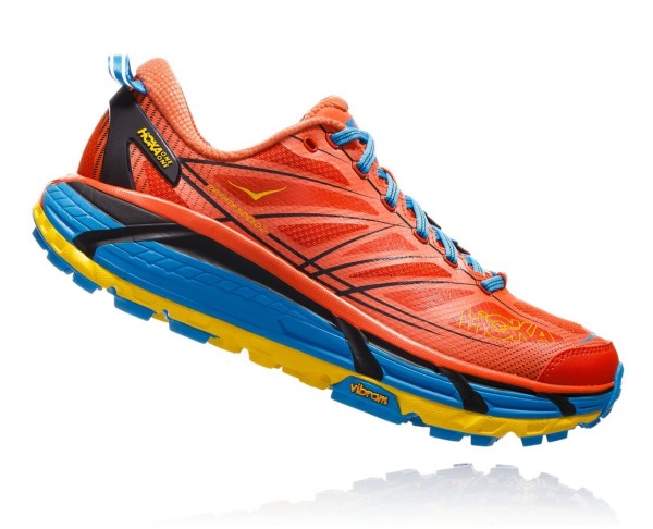 Hoka One One MAFATE SPEED 2 Mens UK - Orange Trail Running Shoes - ZLSQJ9605